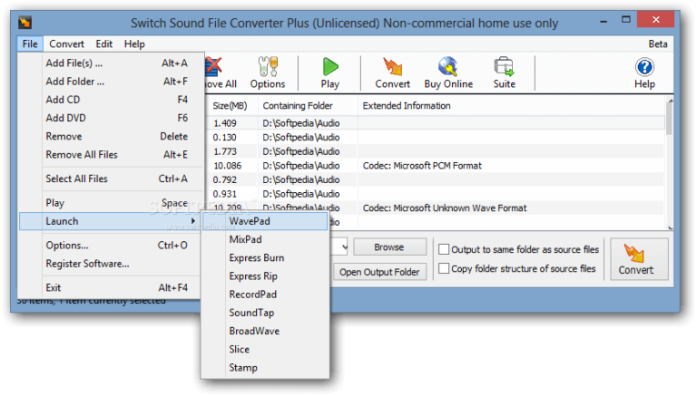 switch sound file converter software